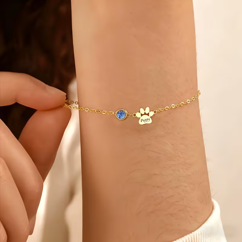 Custom Engraved Pet Paw Print  - đánh giá và giá Cat Claw Bark