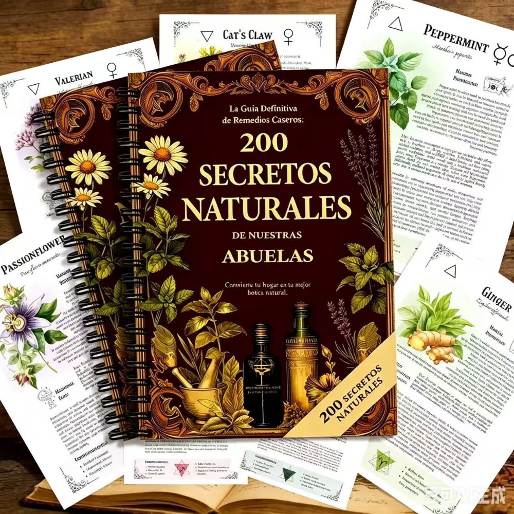 200 Natural Secrets A5 Spanish - đánh giá và giá Herbal Wellness Remedy