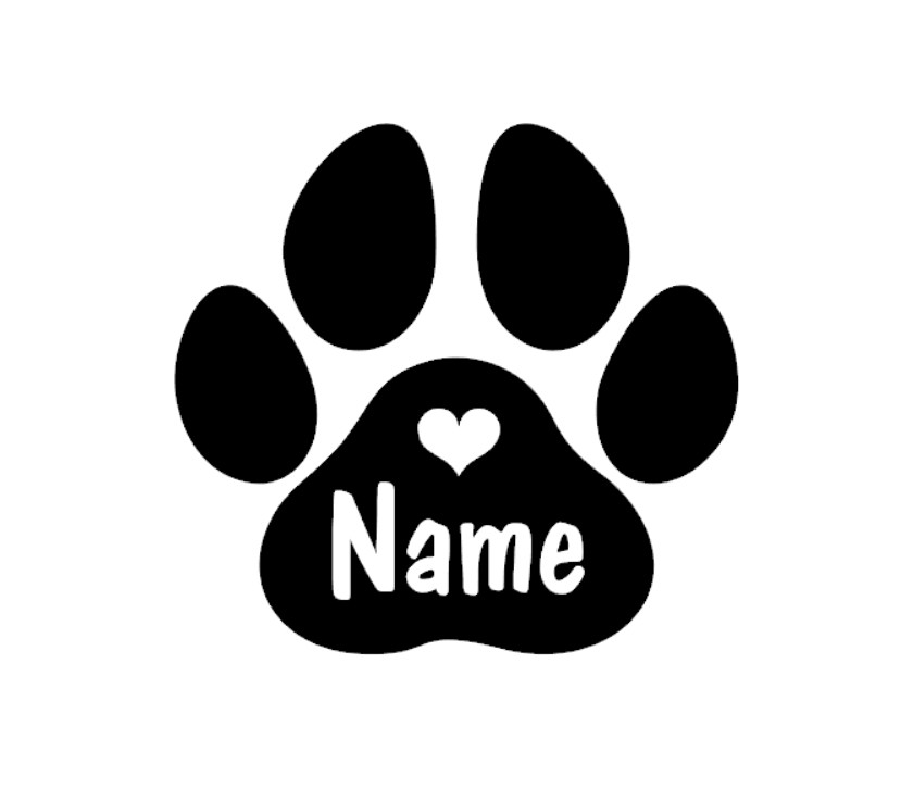2pcs Personalised Paw Print wi - đánh giá và giá Cat Claw Bark